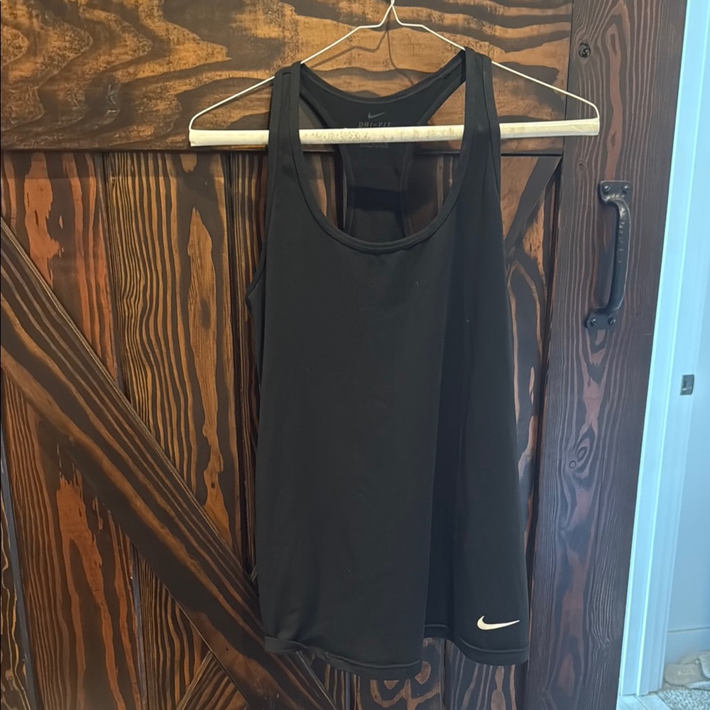 Nike Black Sleeveless Tank Top